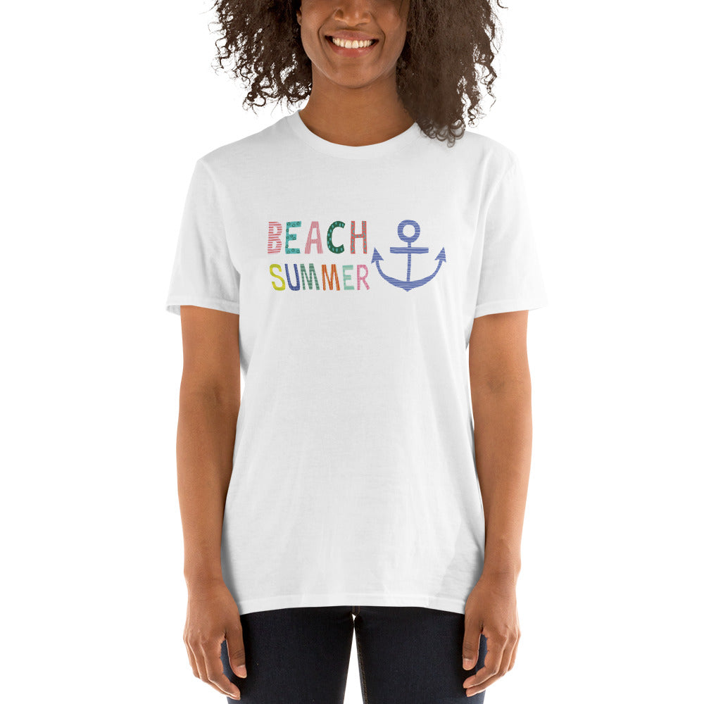 Beach summer ancor unisex t-shirt