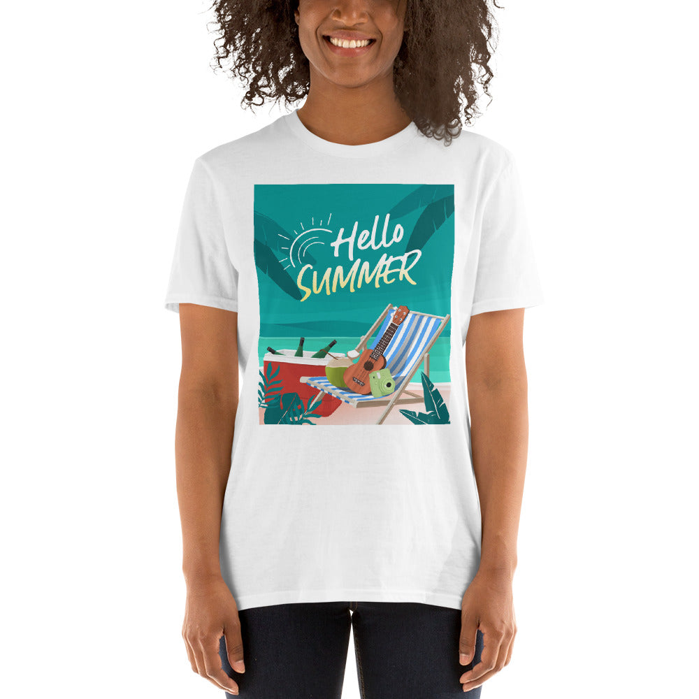 Hello summer Unisex T-Shirt