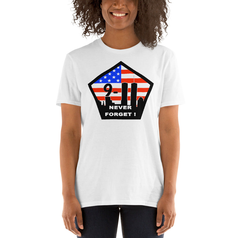 9/11 never forget unisex t-shirt