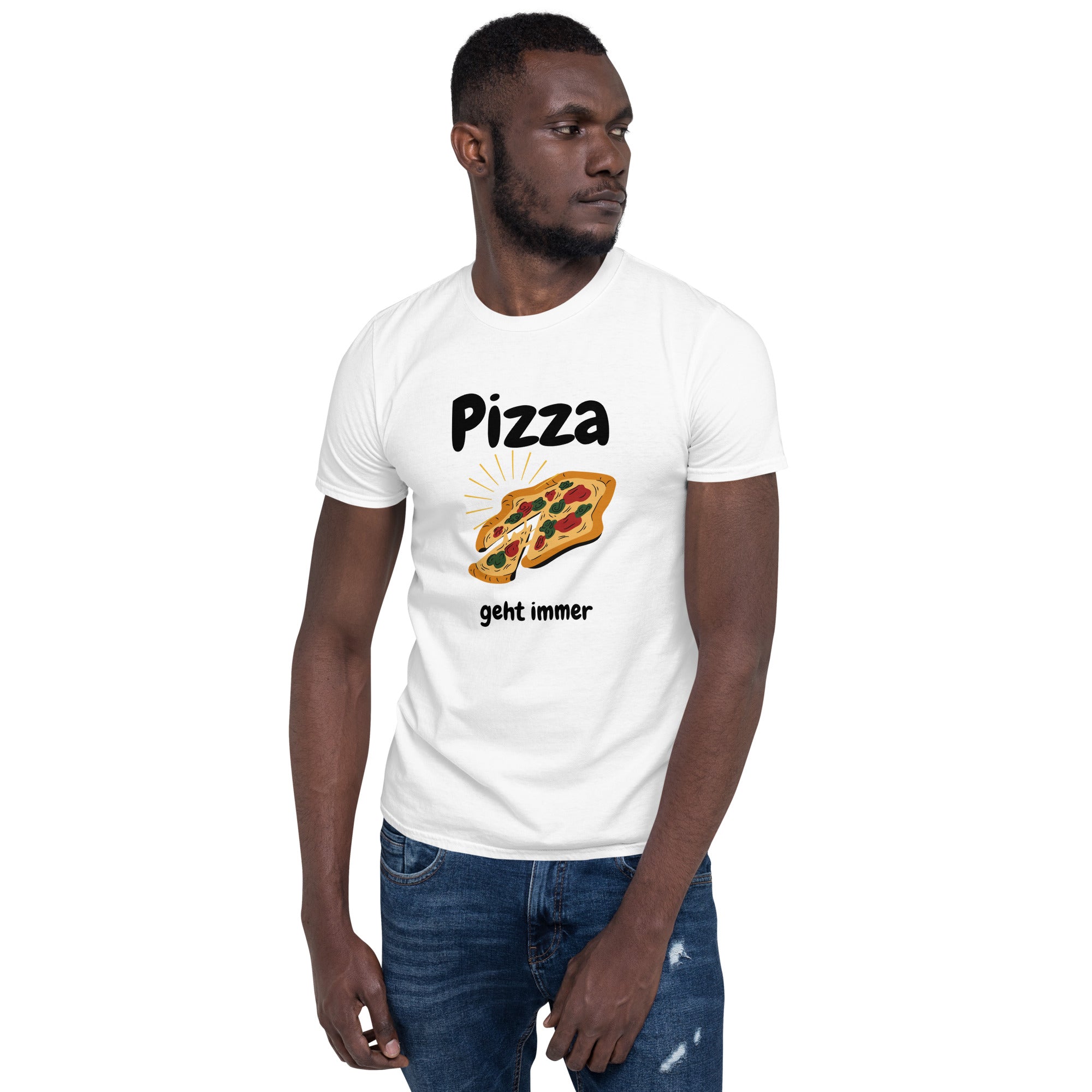 Pizza geht immer Unisex-T-Shirt