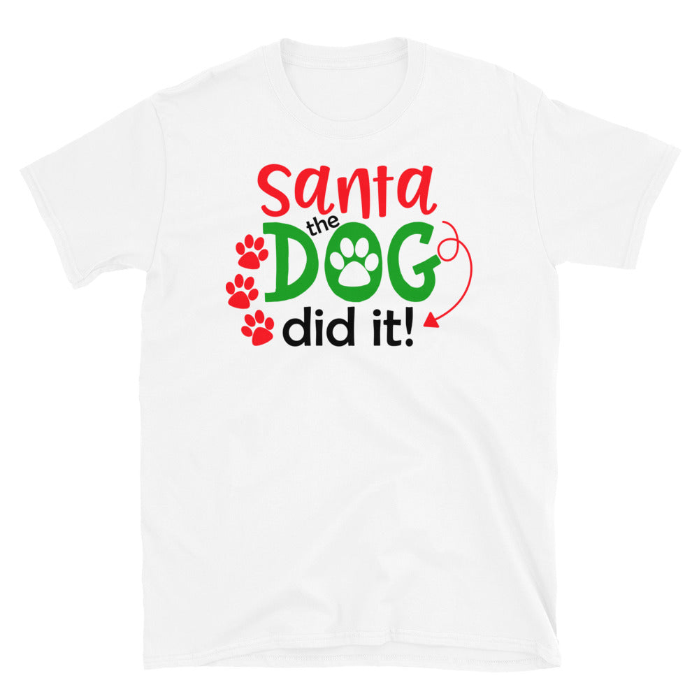 Santa the dog Unisex T-Shirt