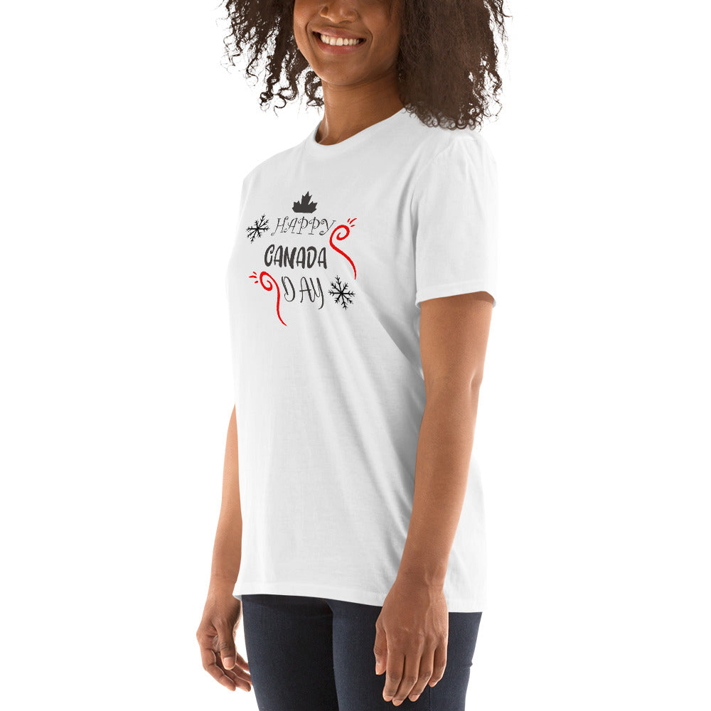 Happy Canada Day unisex t-shirt