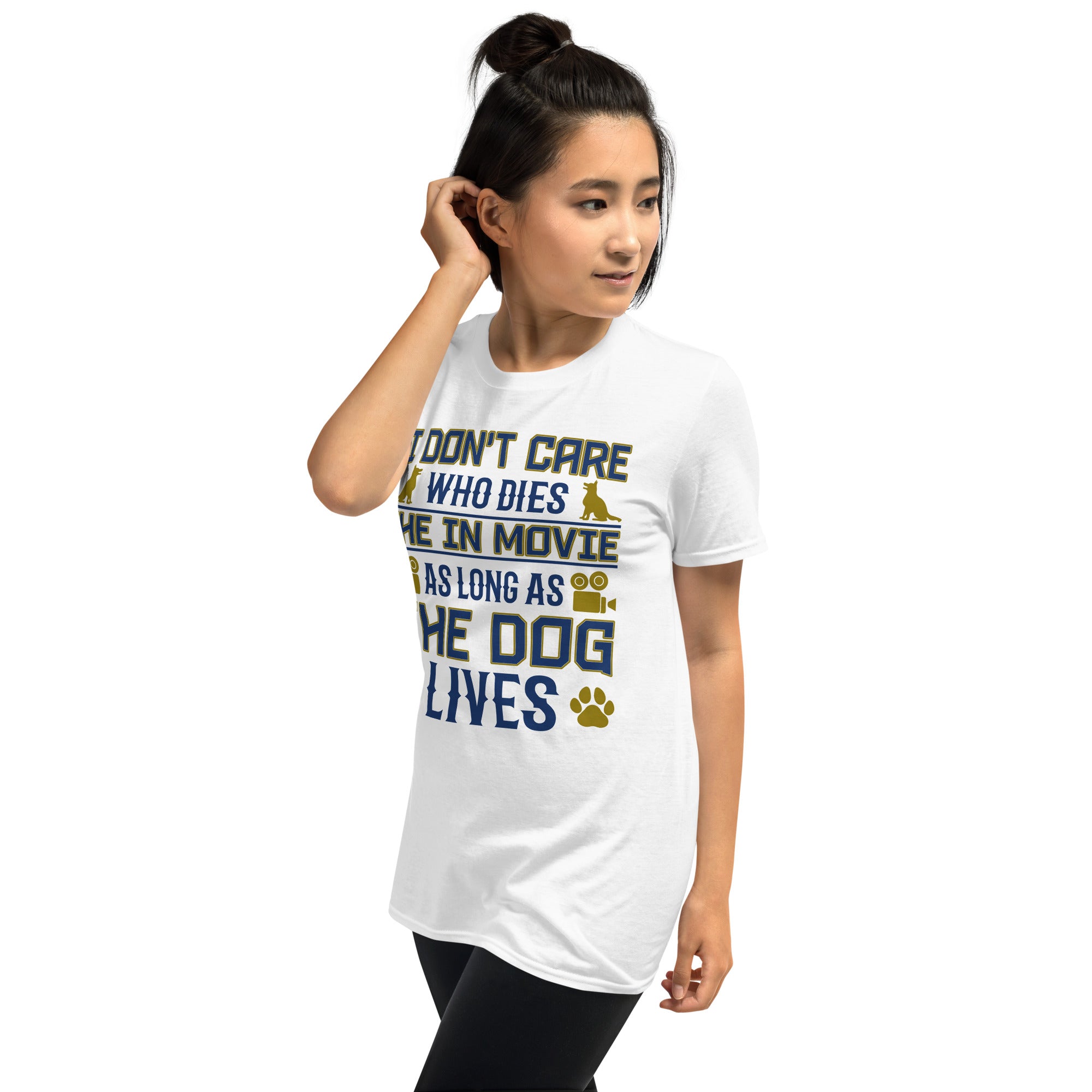 The dog lives Unisex T-Shirt