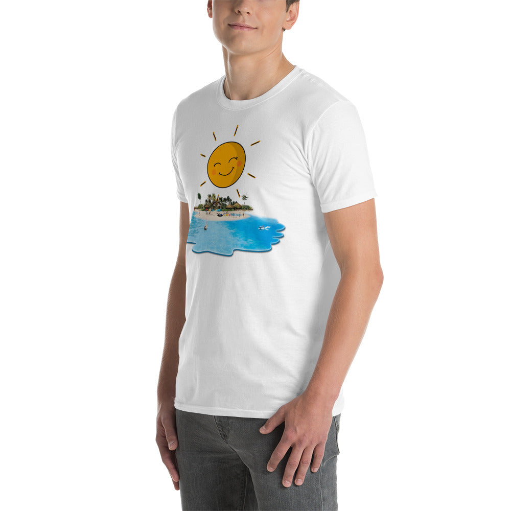 Summer sun beach unisex t-shirt