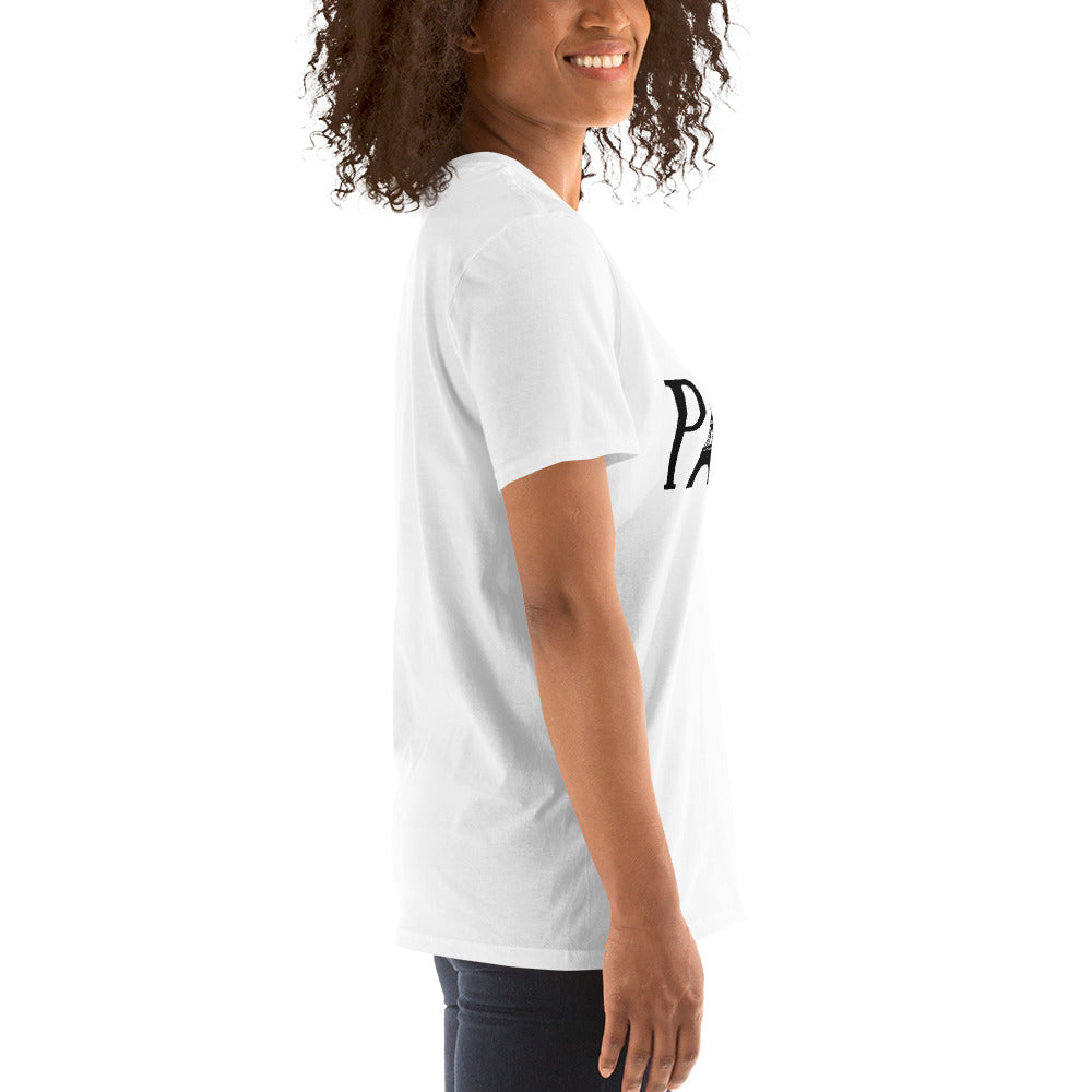 Paris, Short-Sleeve Unisex T-Shirt