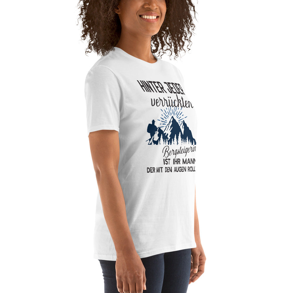 Crazy Mountain Climber Unisex T-Shirt