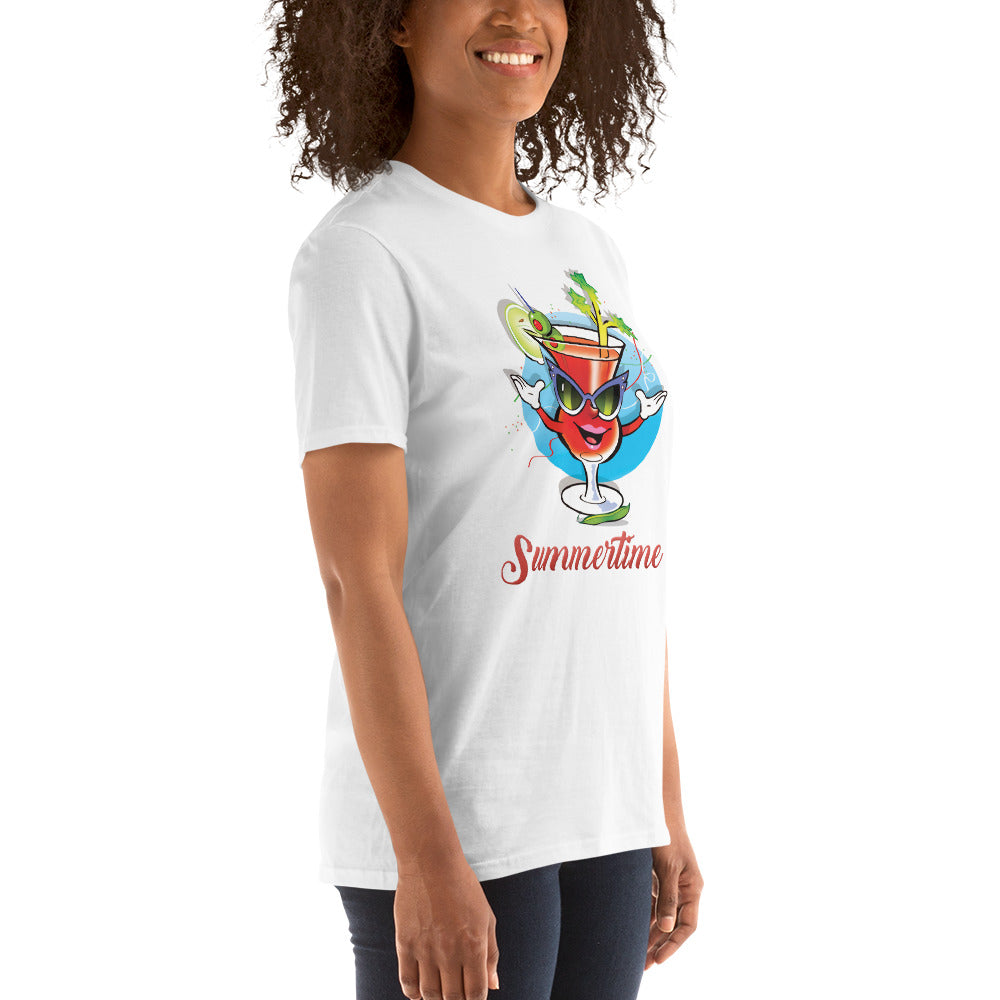 Summertime Cocktail unisex t-shirt