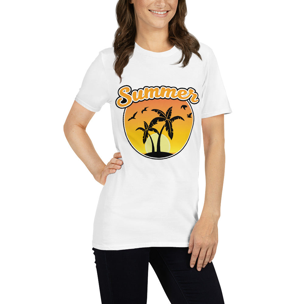 Summertime beach unisex t-shirt