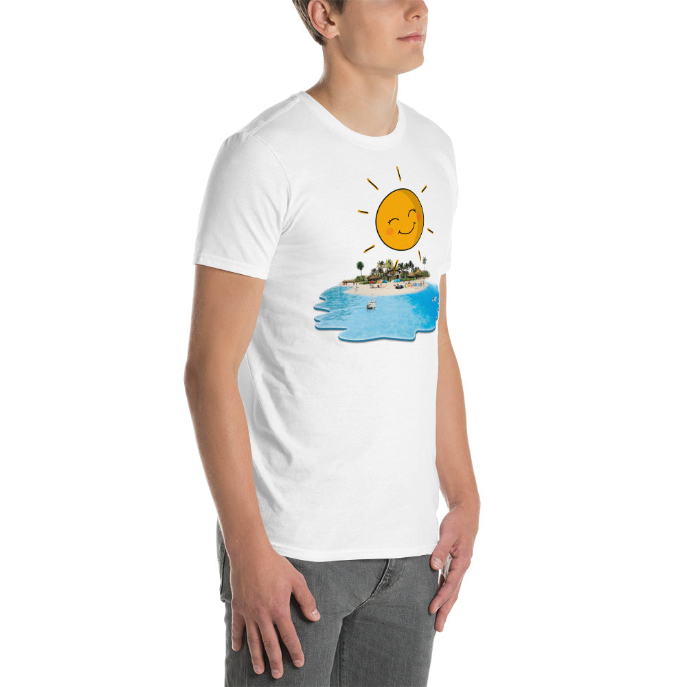 Summer sun beach unisex t-shirt