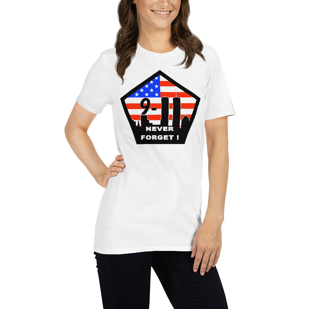 9/11 never forget unisex t-shirt