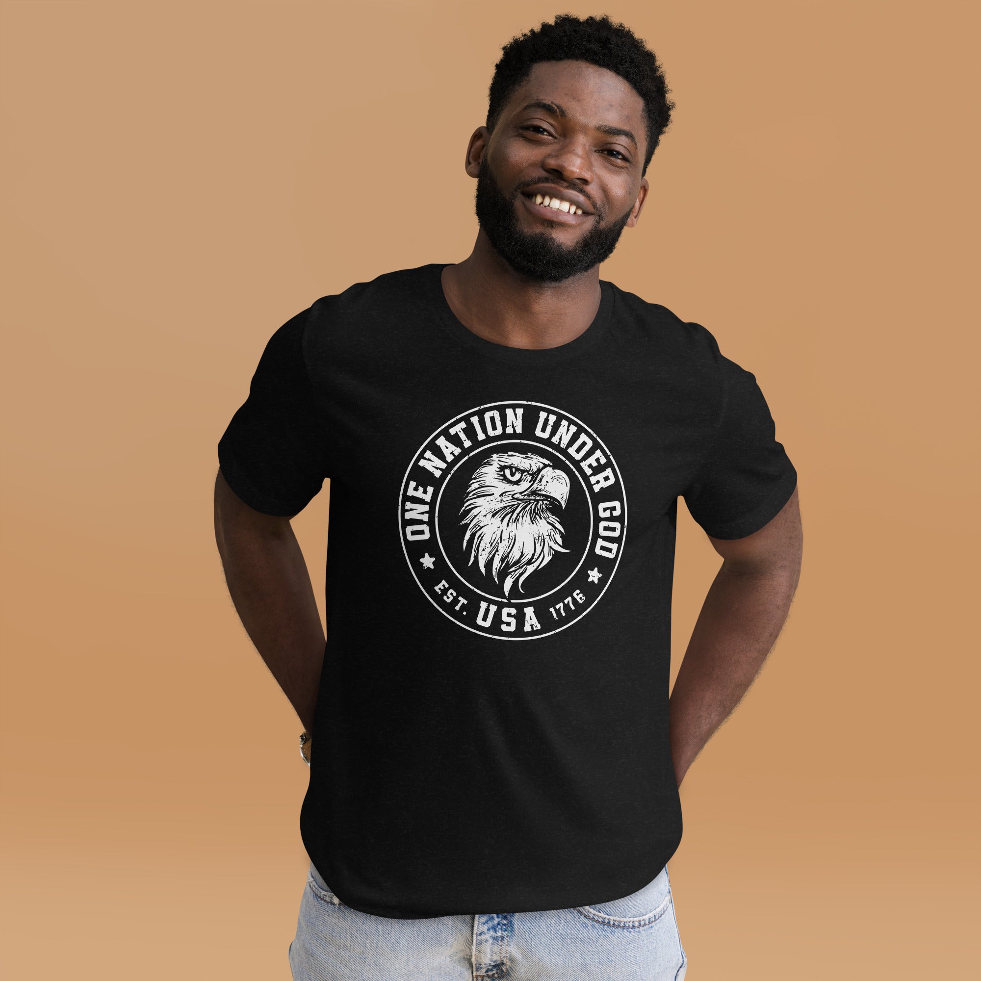 One nation under god unisex t-shirt