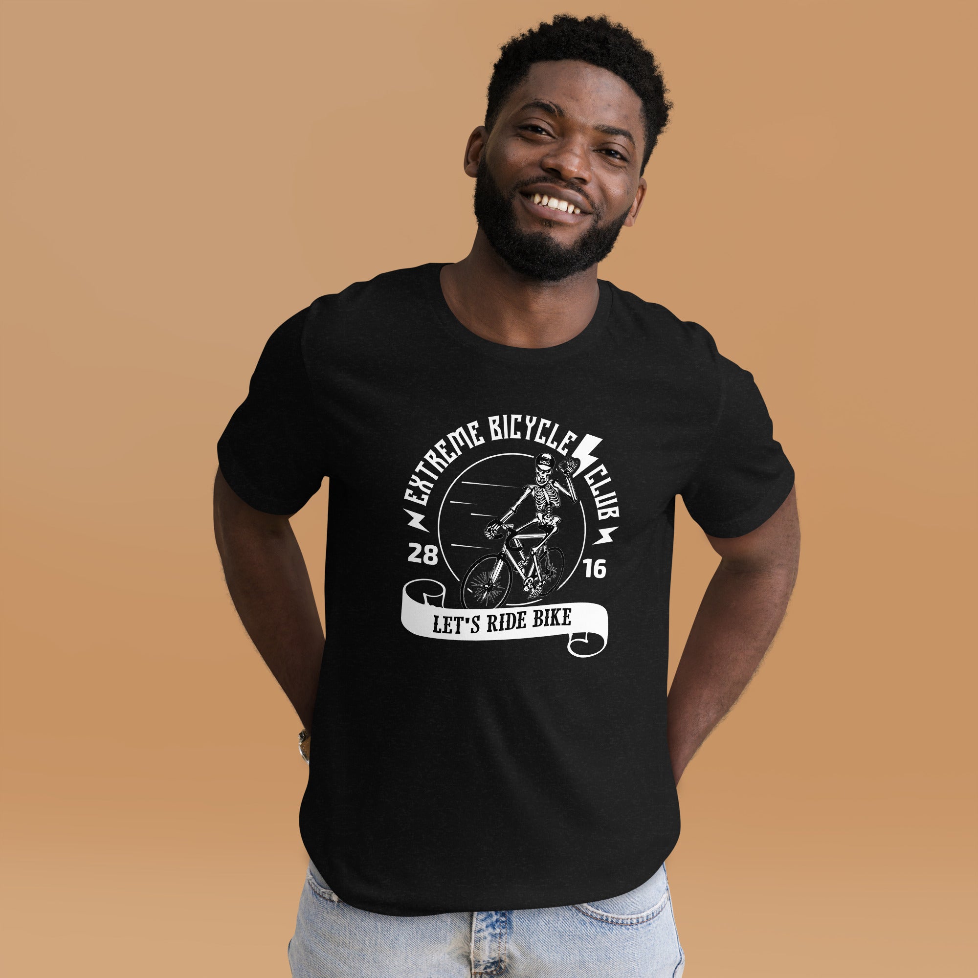 Extreme bycilcle unisex t-shirt