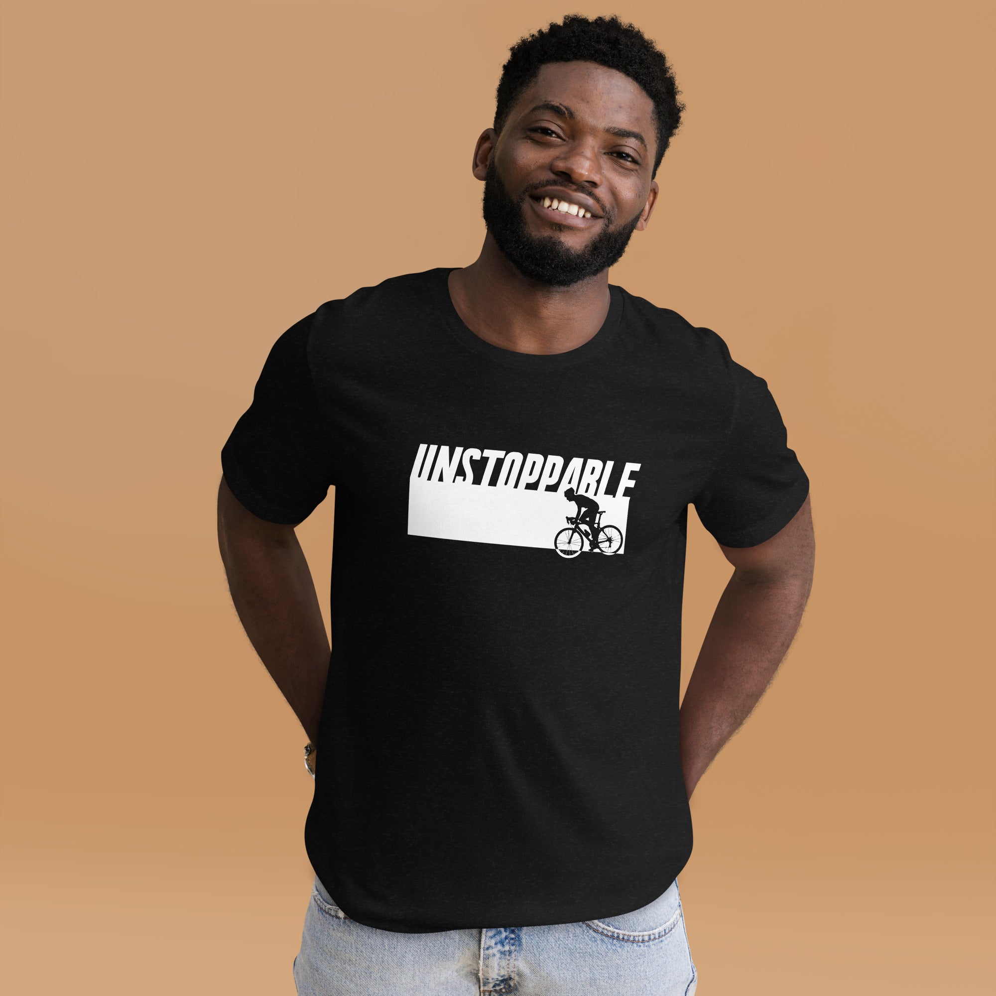 Unstopable biker unisex t-shirt