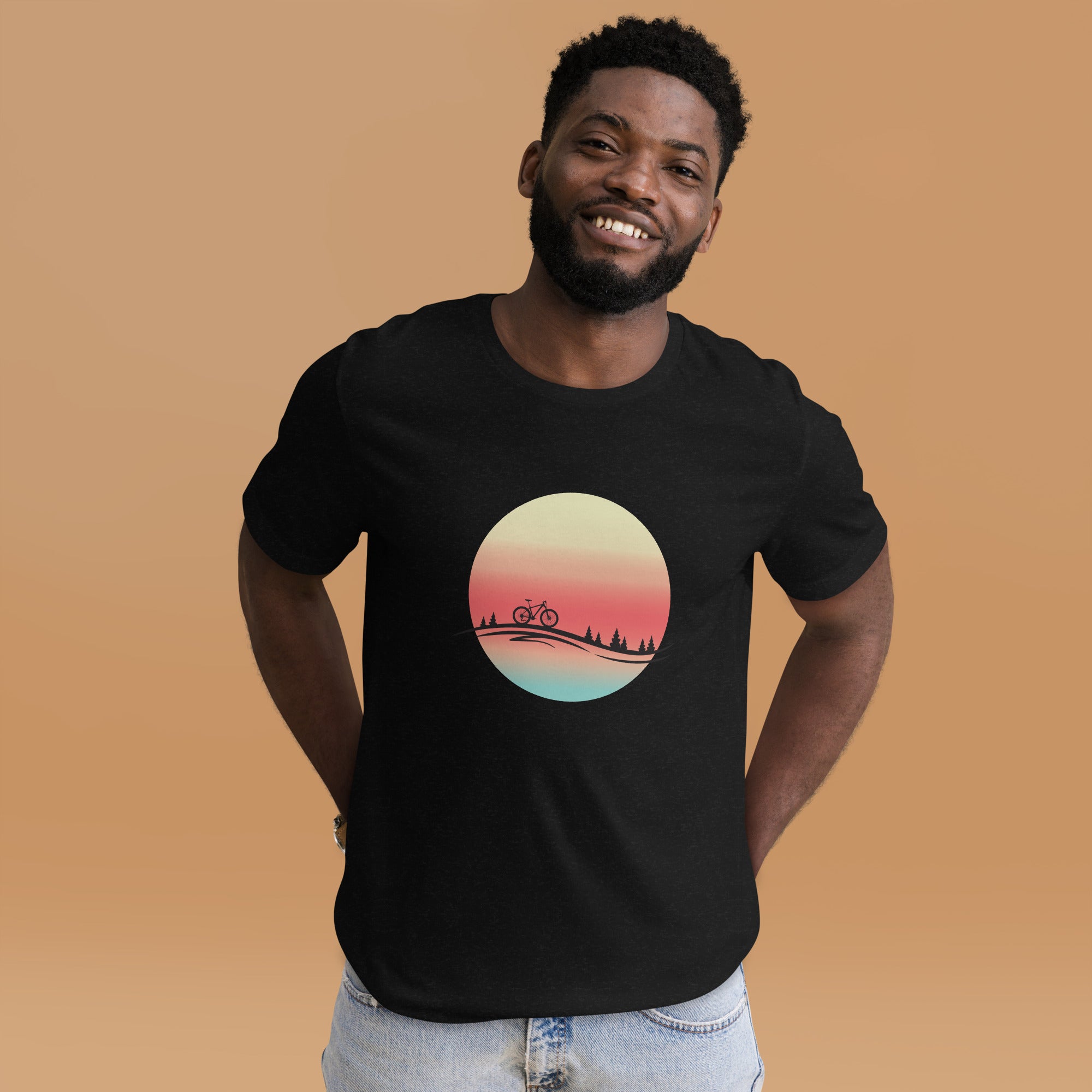 Sunrise biking Unisex T-Shirt