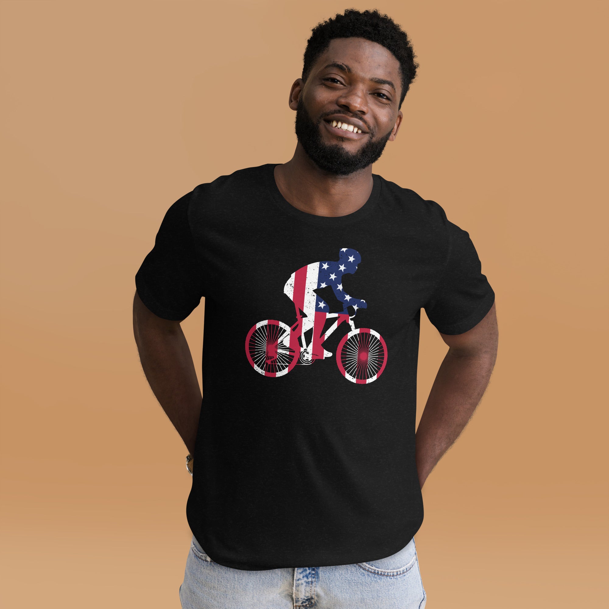 USA Cyclist Unisex T-Shirt