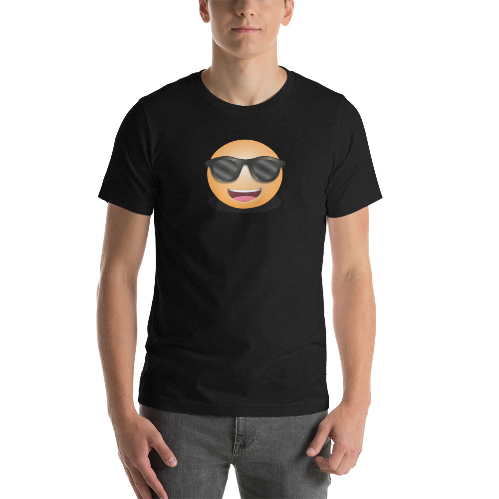 Cool Smile Emoji Unisex T-Shirt