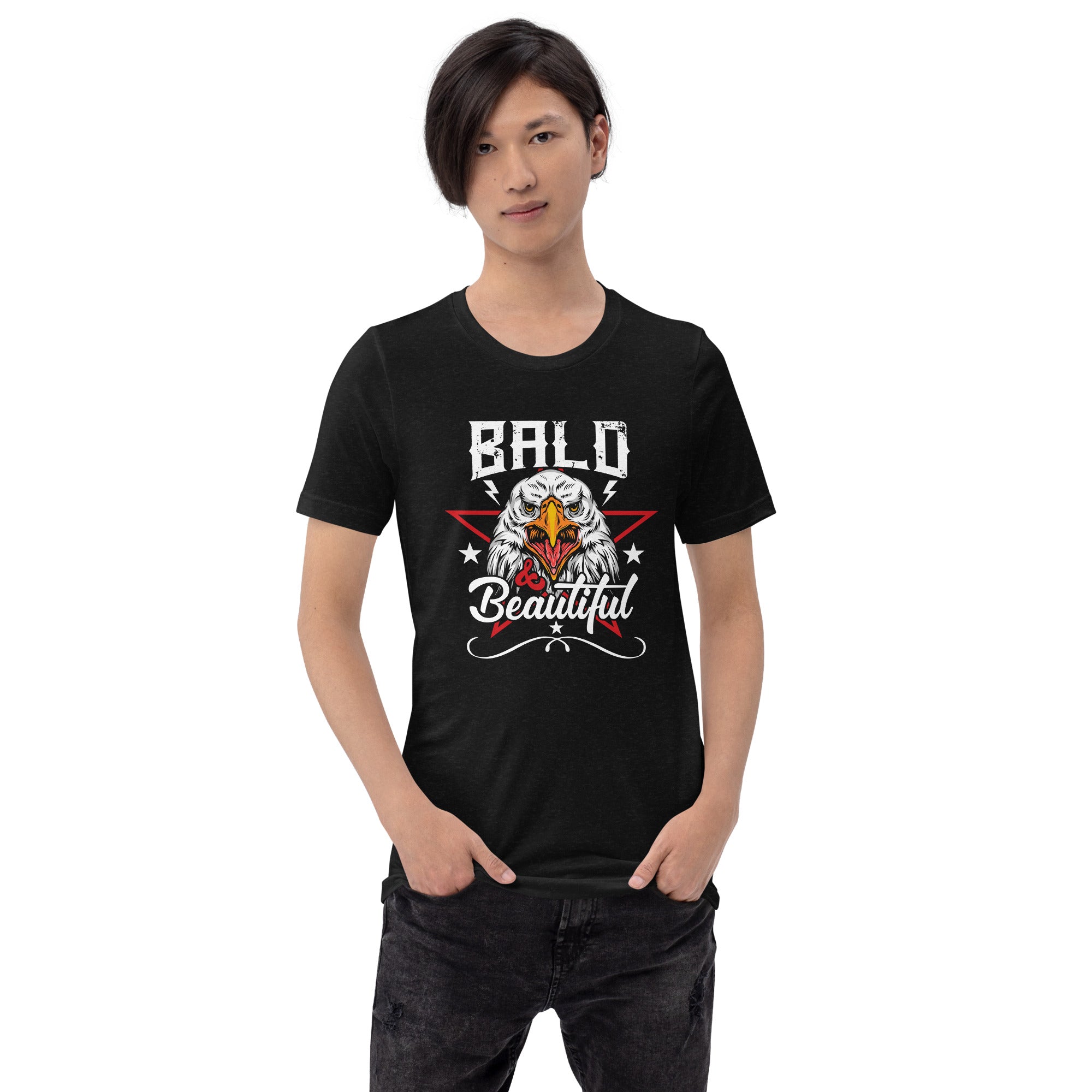 Bald and beautiful Unisex-T-Shirt