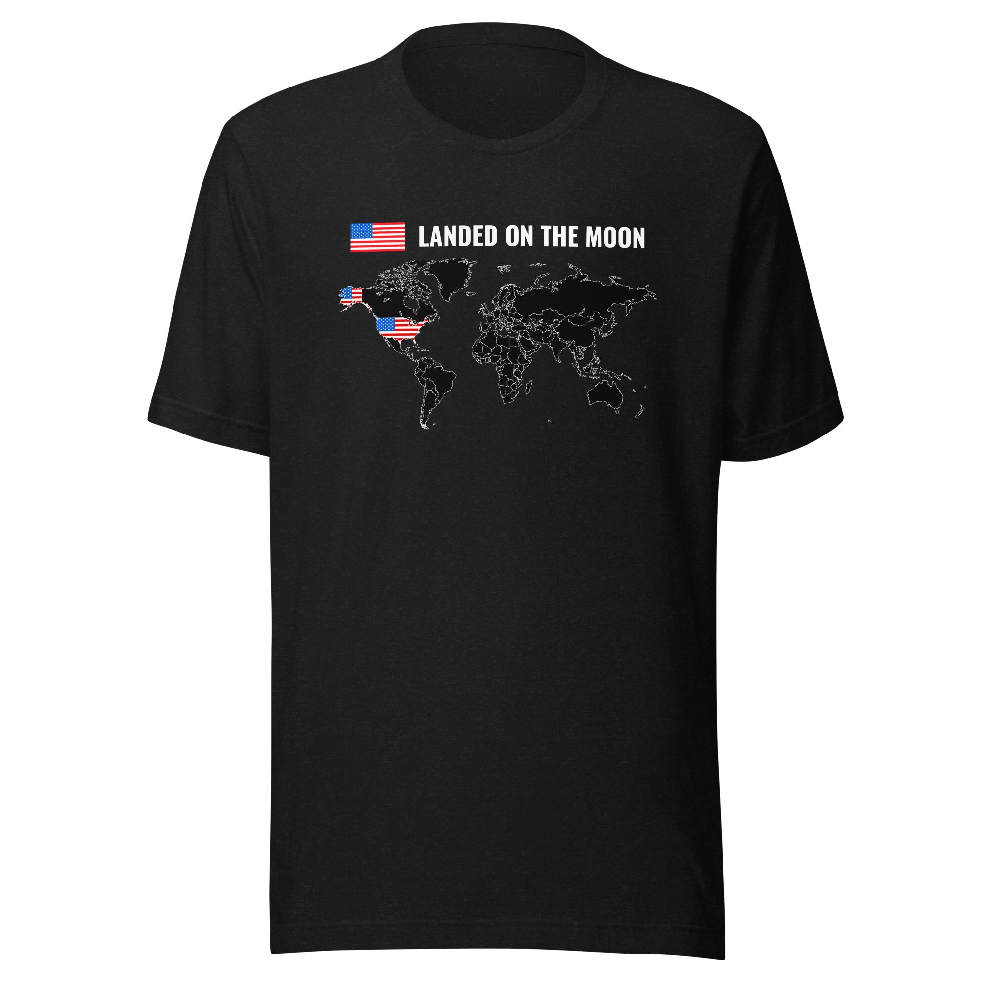 Lands on the moon unisex t-shirt