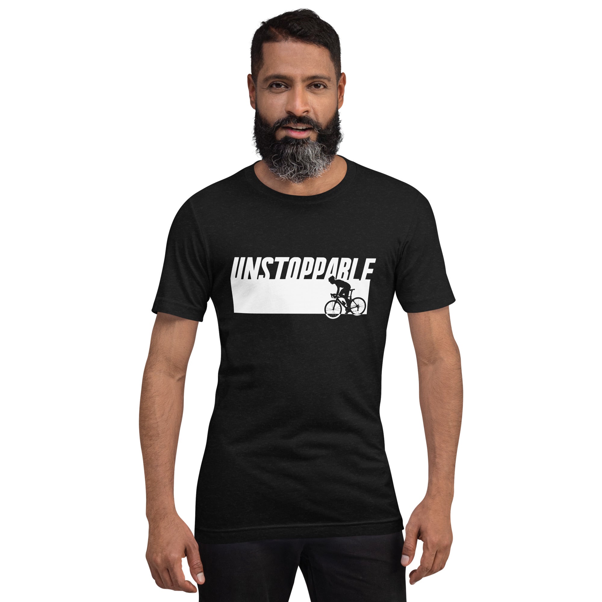 Unstopable biker unisex t-shirt