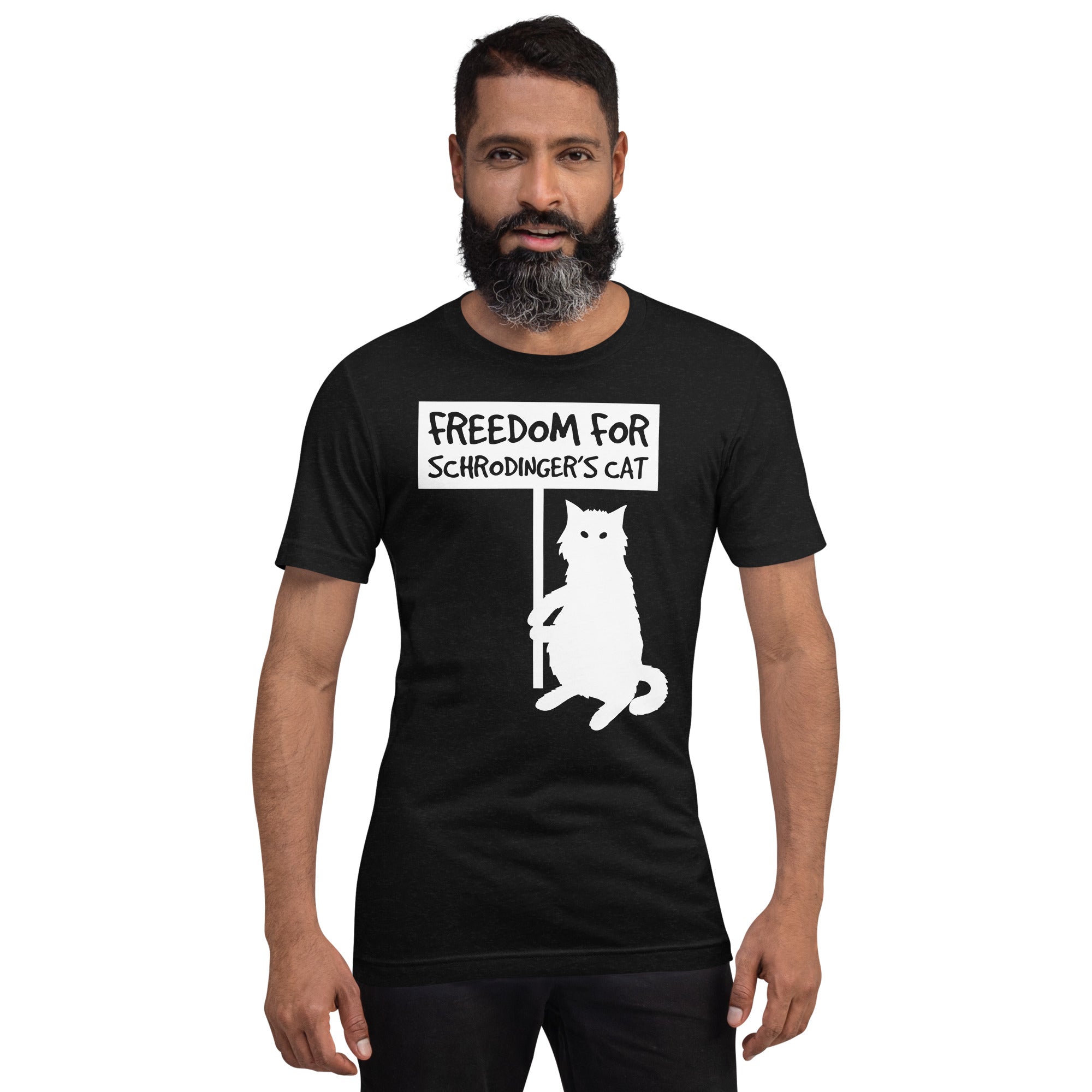 Freedom for Schrödinger's Cat Unisex T-Shirt