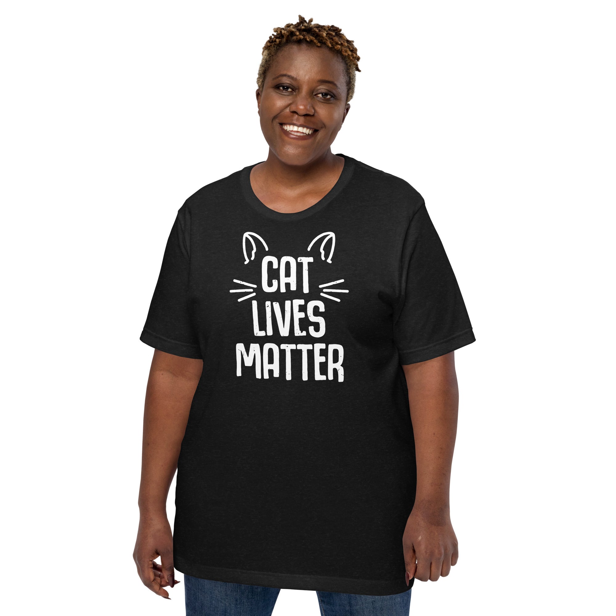 Cat lives matter unisex t-shirt