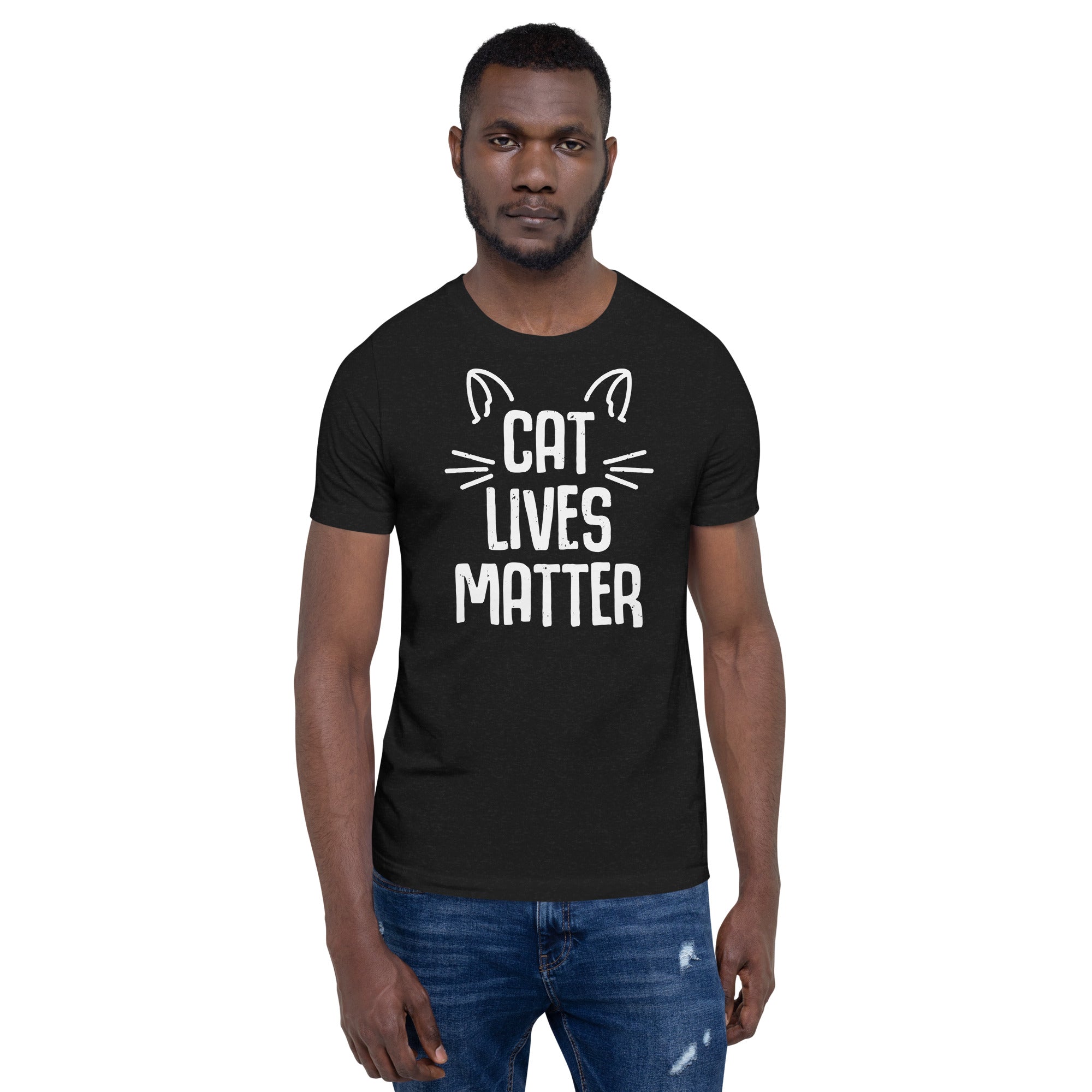 Cat lives matter unisex t-shirt