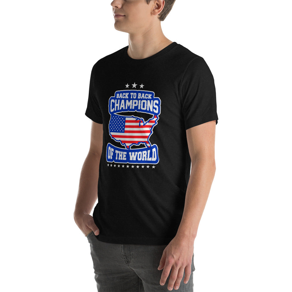 Champions of the world unisex t-shirt