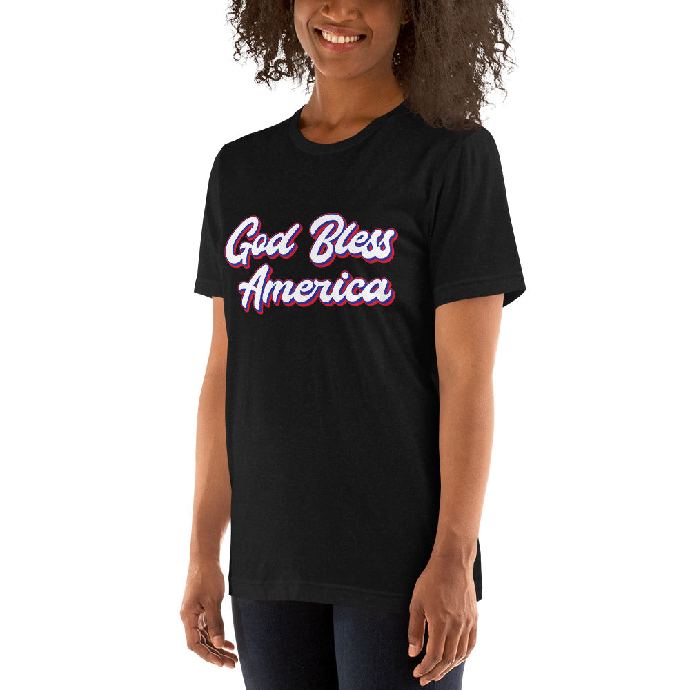 Good bless america unisex t-shirt