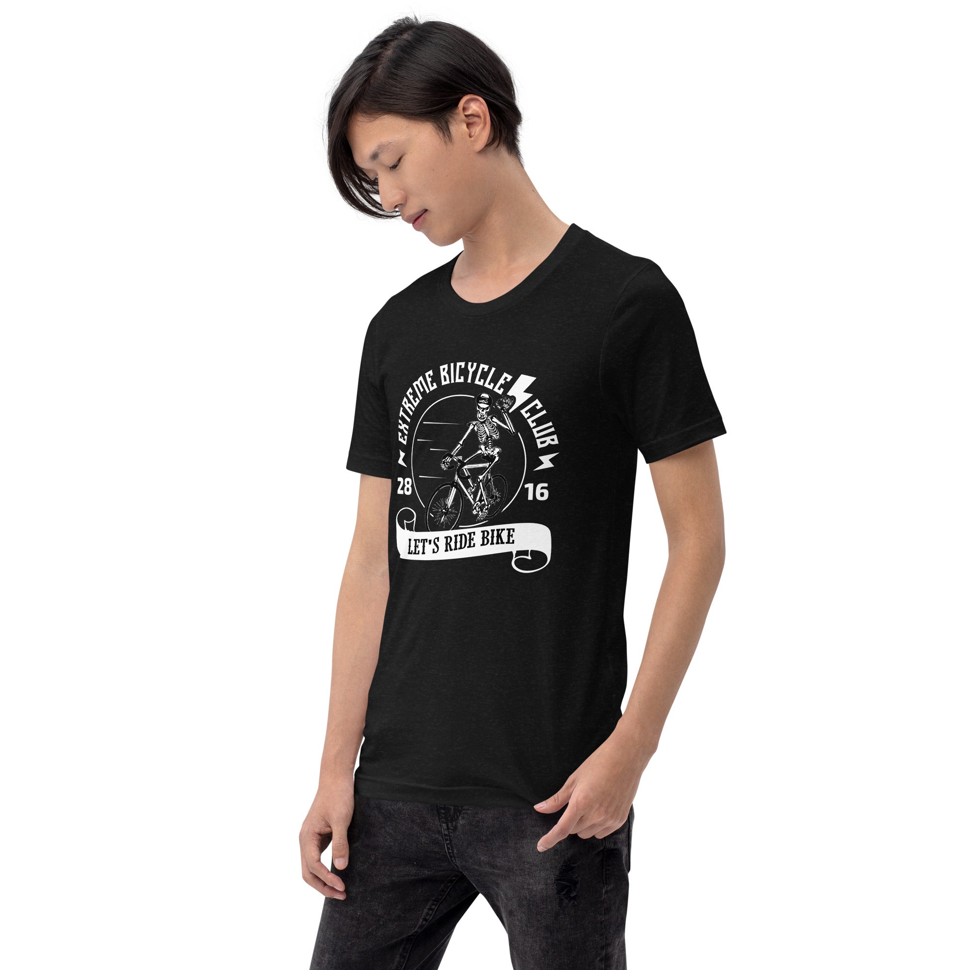 Extreme bycilcle unisex t-shirt