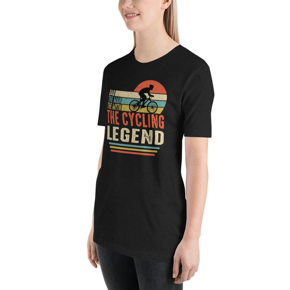 The cycling legend unisex t-shirt