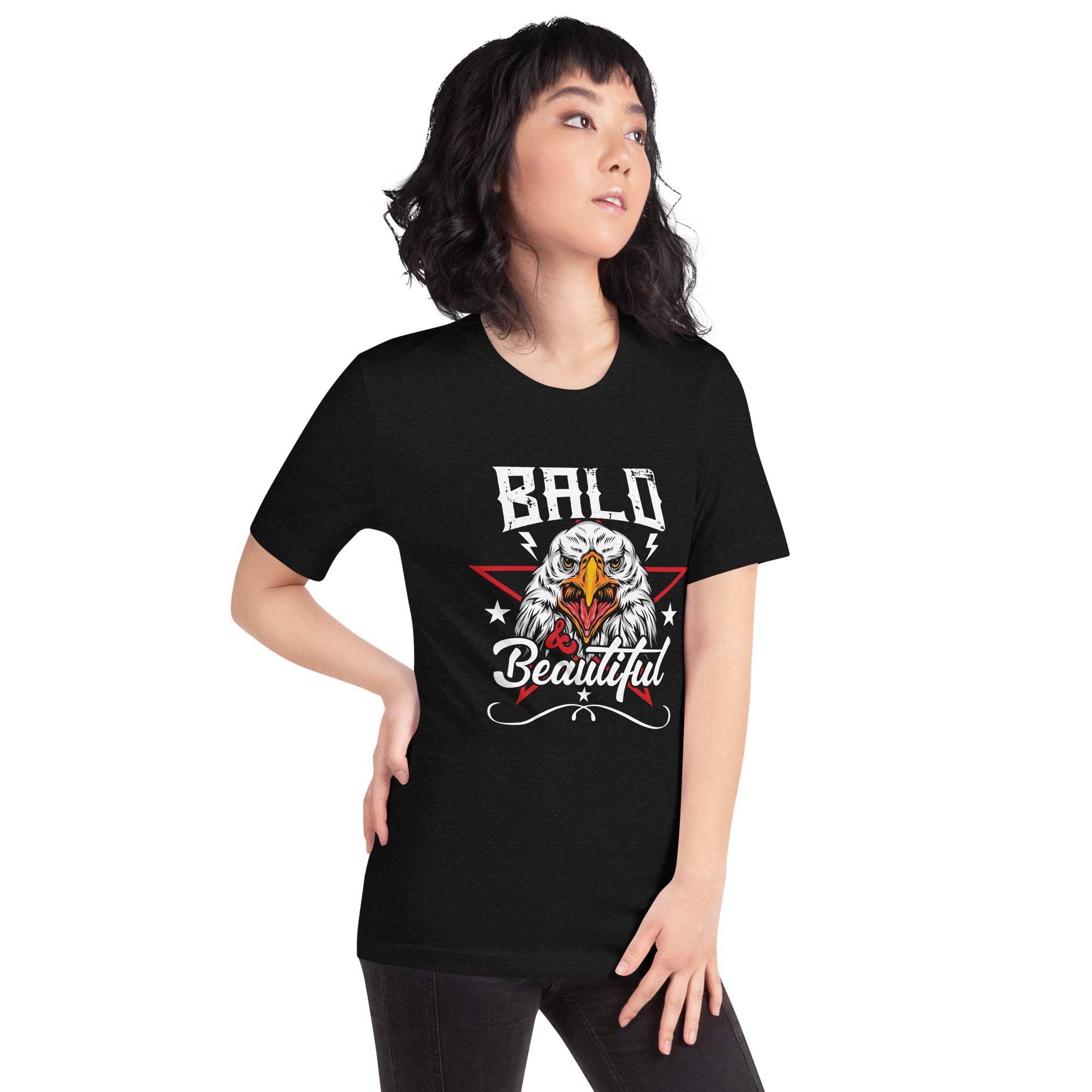 Bald and beautiful Unisex-T-Shirt