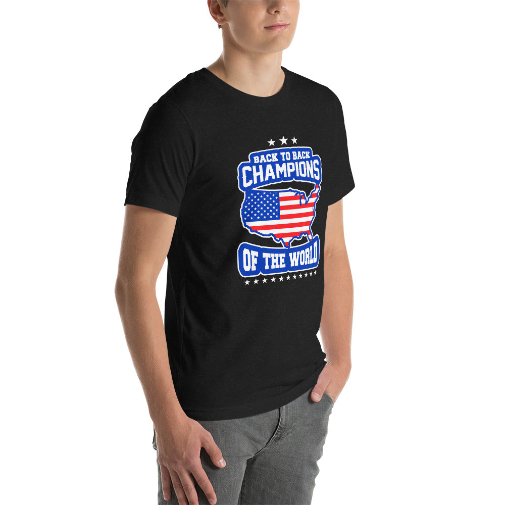 Champions of the world unisex t-shirt