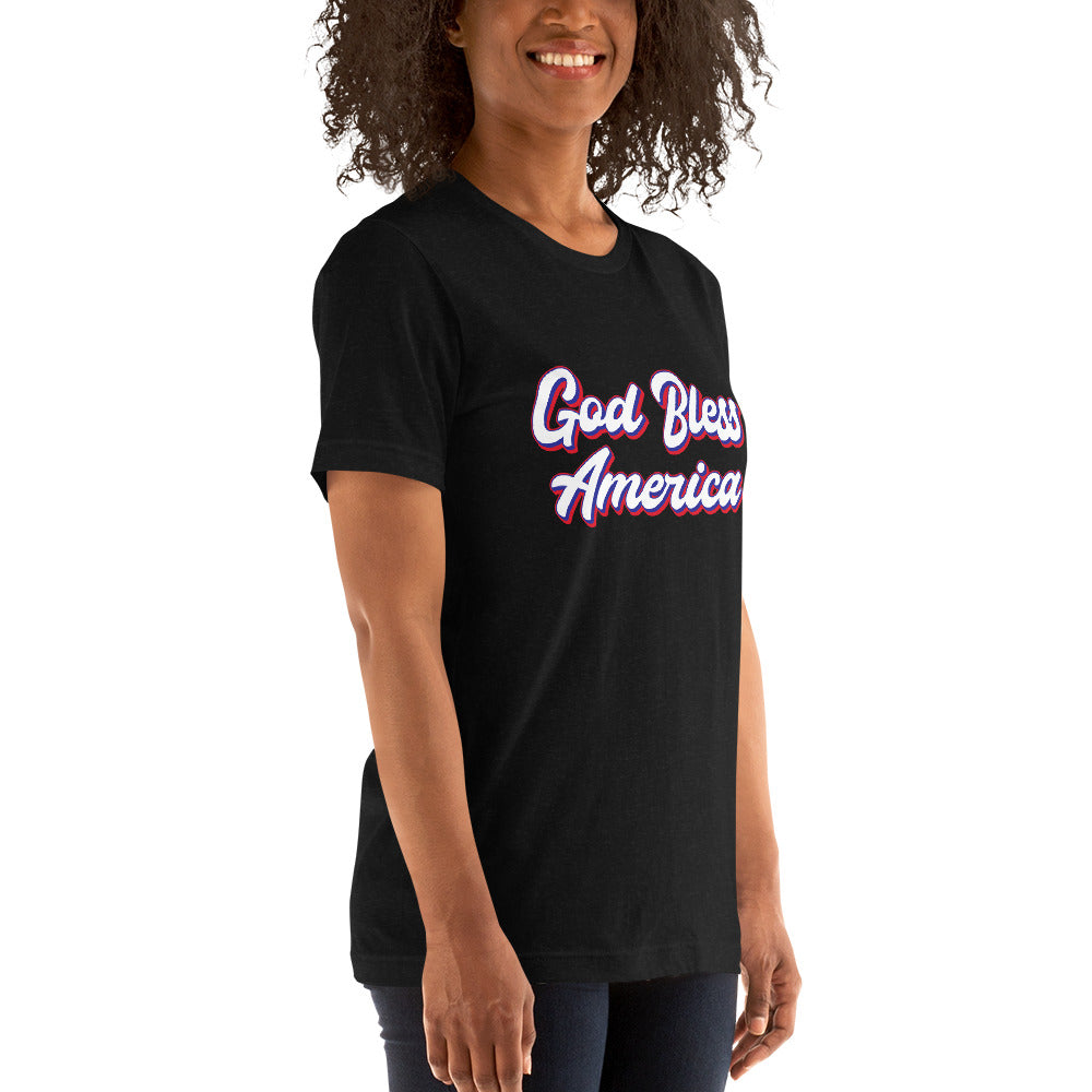 Good bless america unisex t-shirt