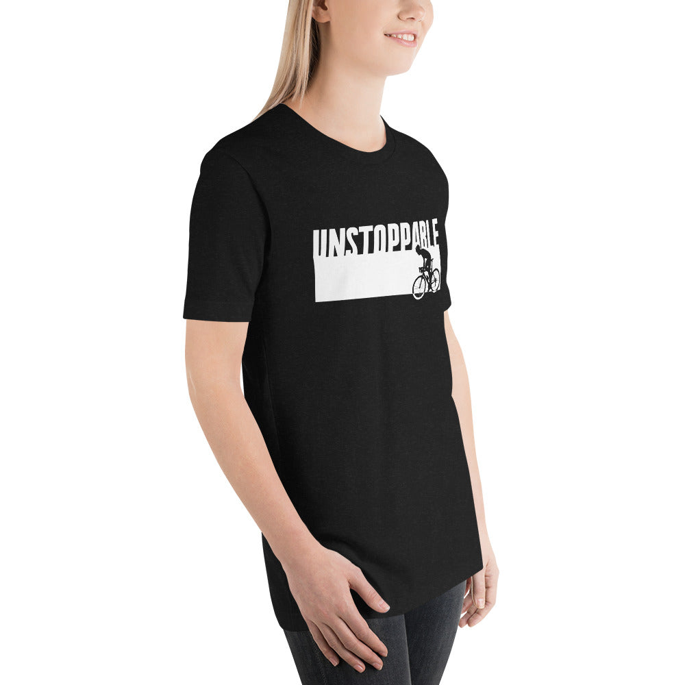 Unstopable biker unisex t-shirt