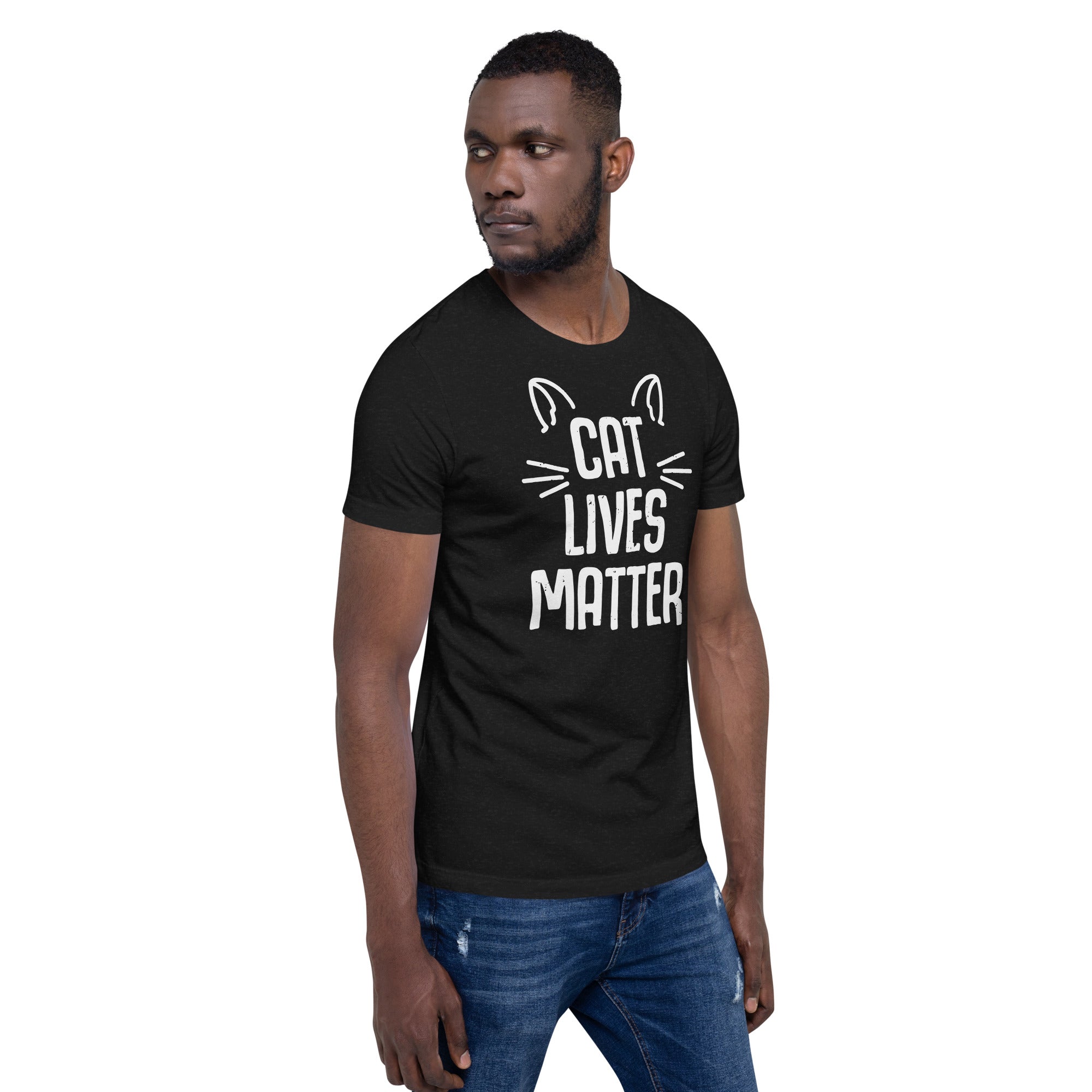 Cat lives matter unisex t-shirt