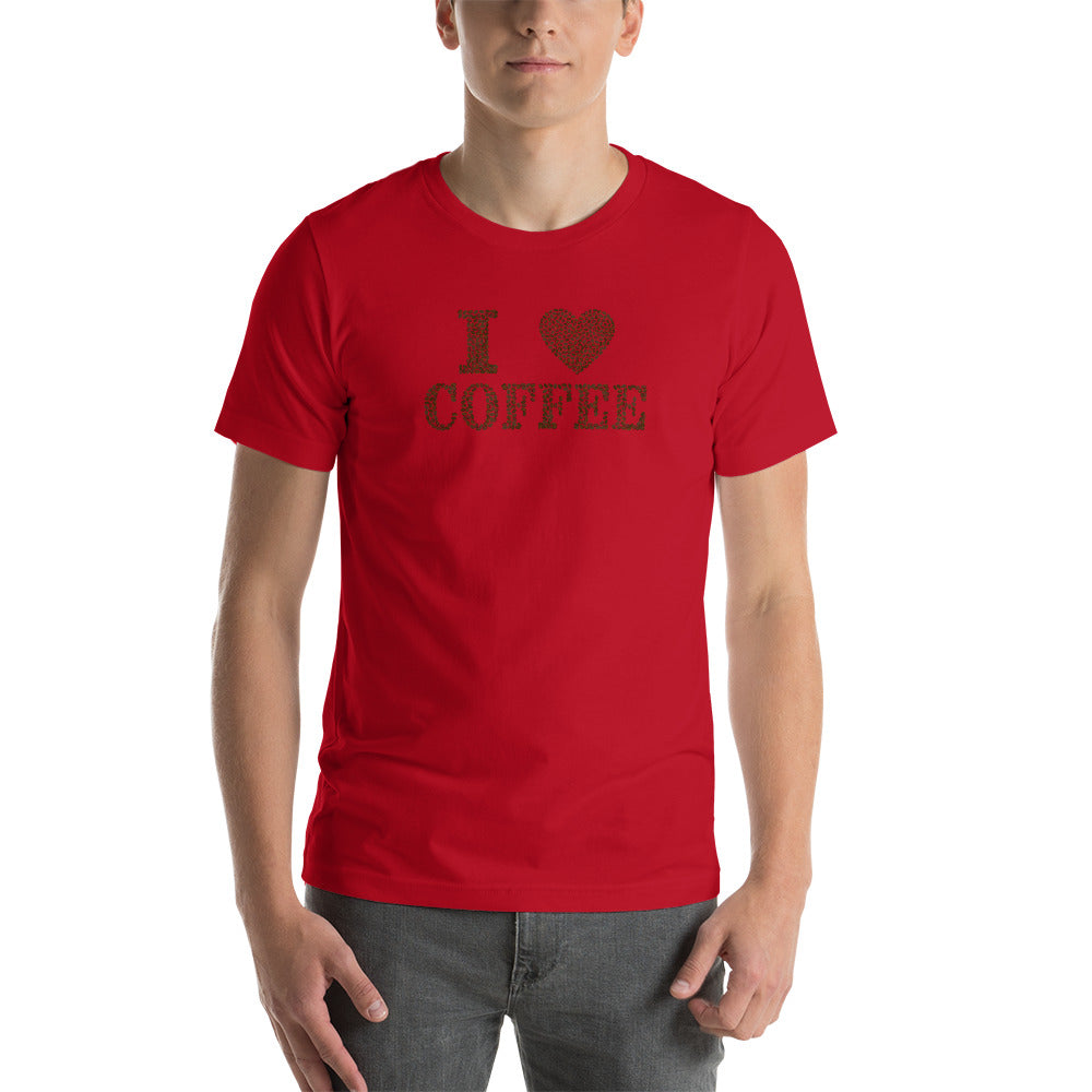 I love coffee Unisex T-Shirt