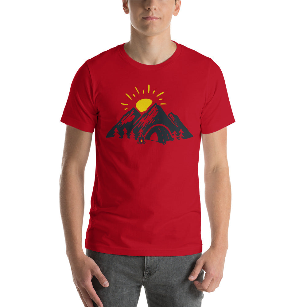 Sunrise in the Mountains Unisex T-Shirt