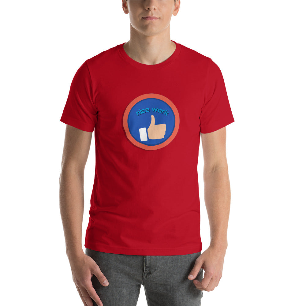 Recognition Thumbs Up Design Unisex T-Shirt