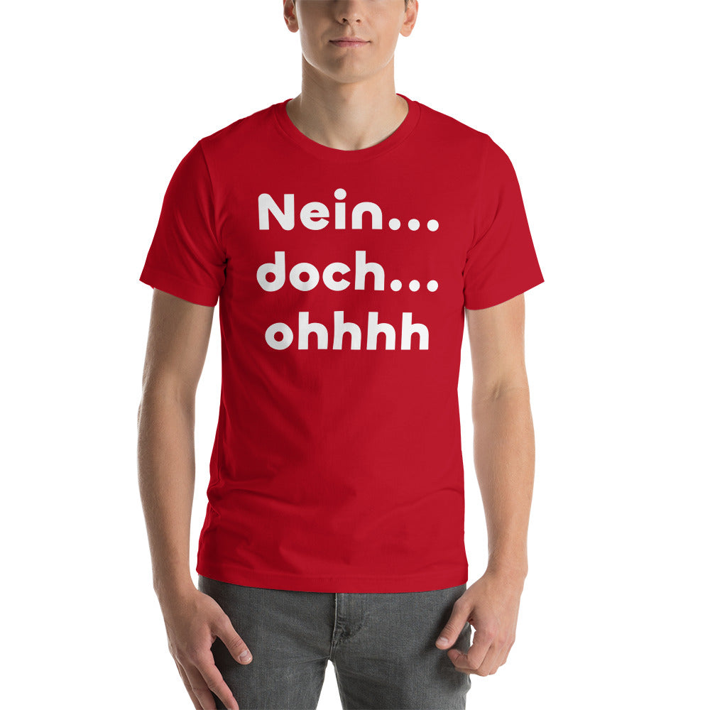 No... yes... ohhhh Unisex T-Shirt