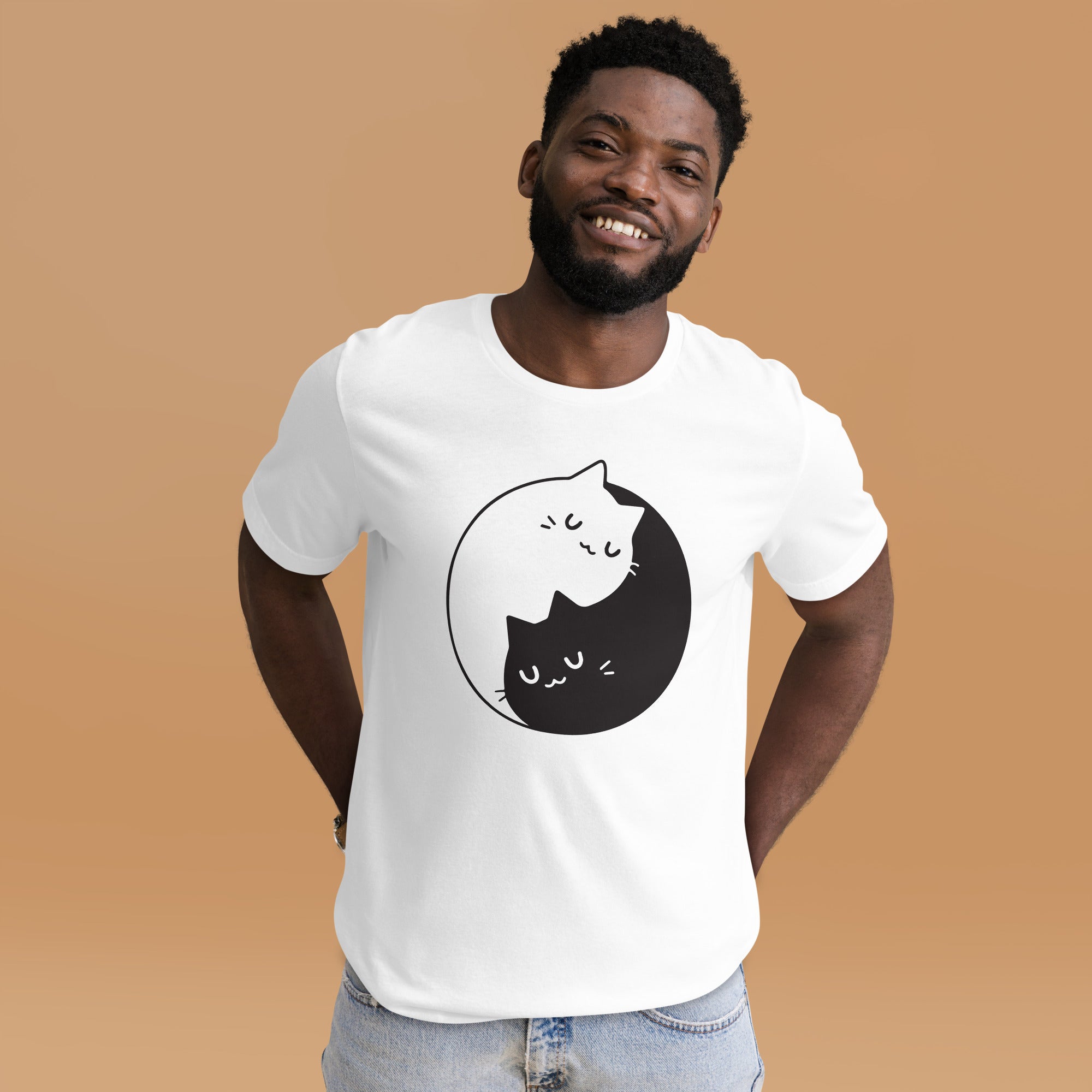 Kitty YingYang Unisex T-Shirt