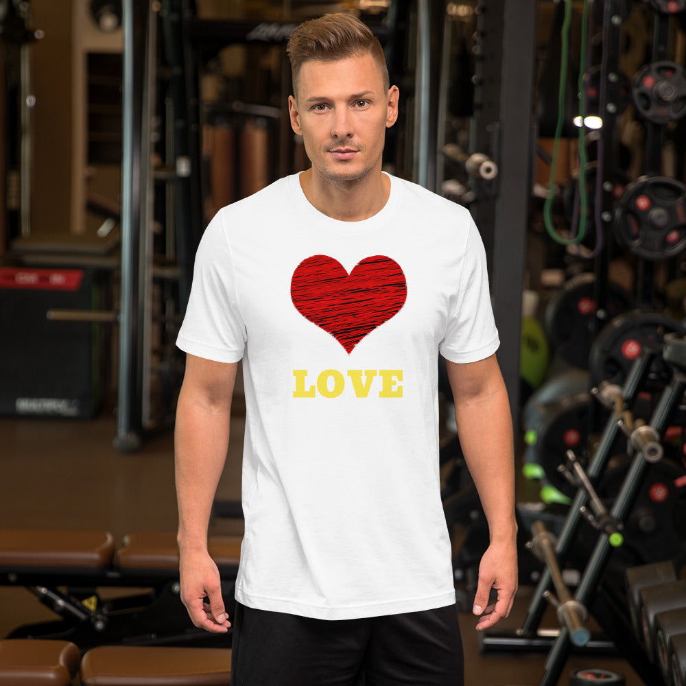 Heart Love Valentine's Day Unisex T-Shirt