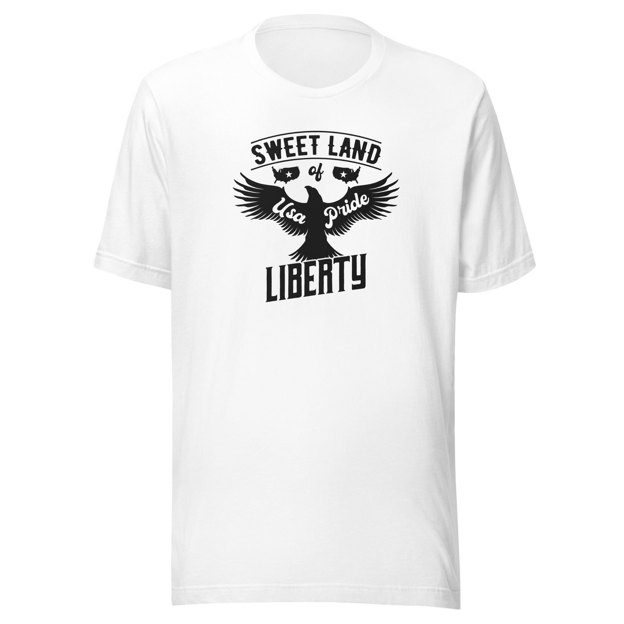 Sweet land liberty unisex t-shirt