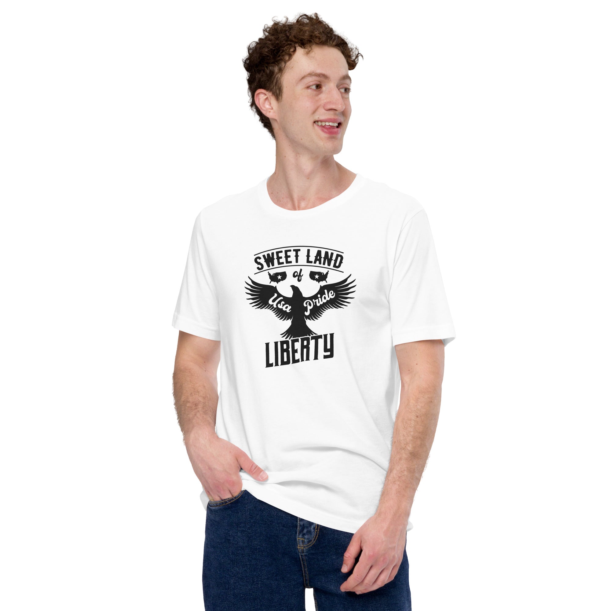 Sweet land liberty unisex t-shirt