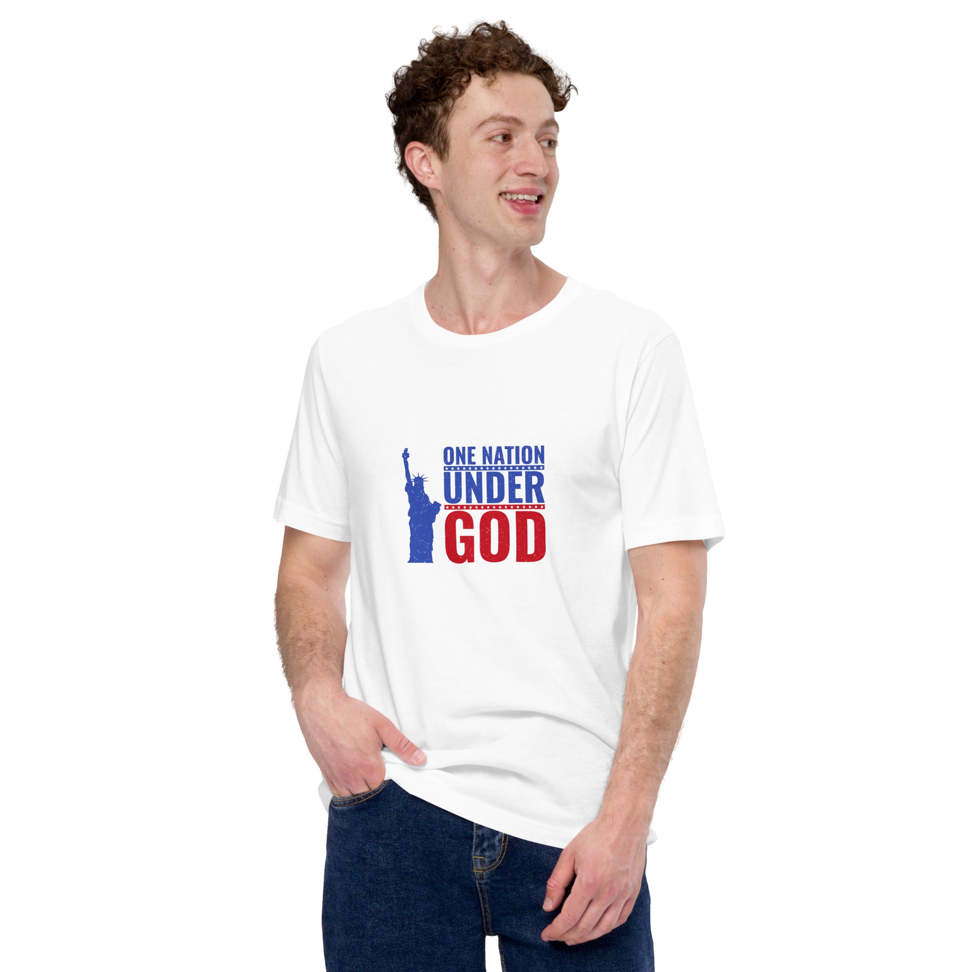 One nation under god unisex t-shirt