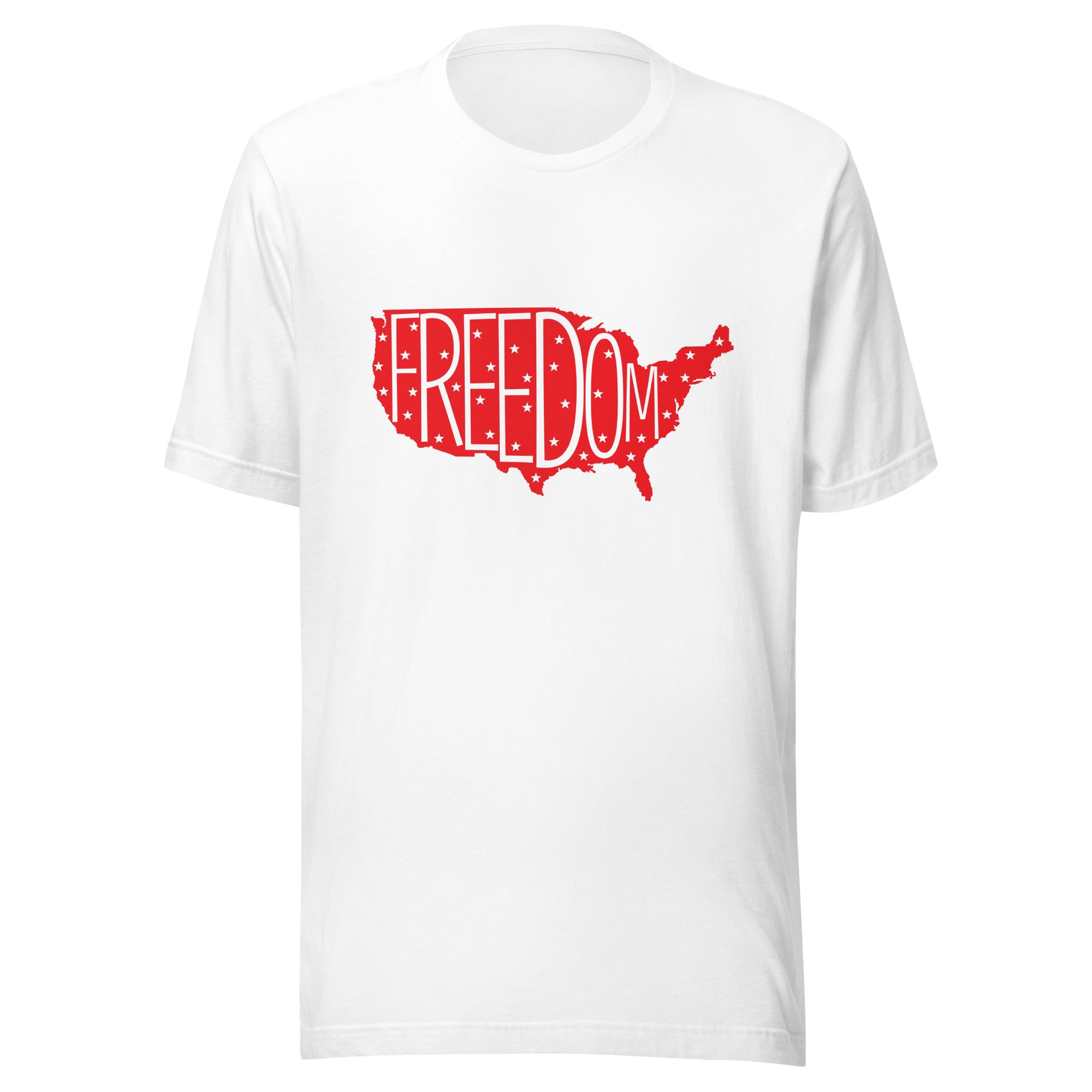 Freedom white Unisex T-Shirt