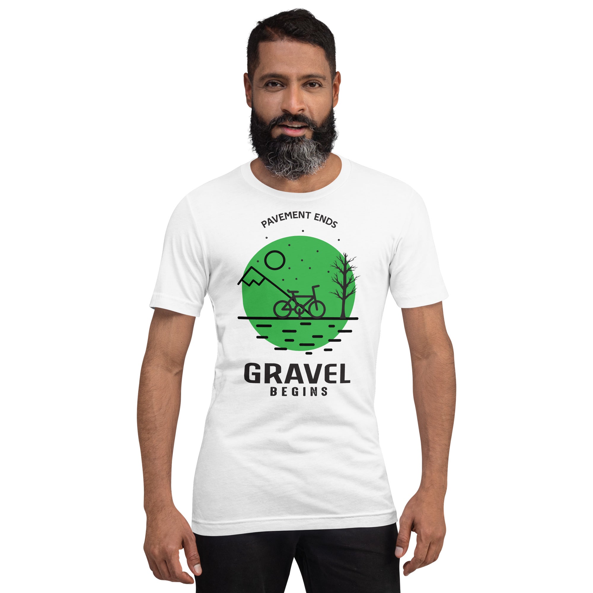 Gravel begins Unisex T-Shirt