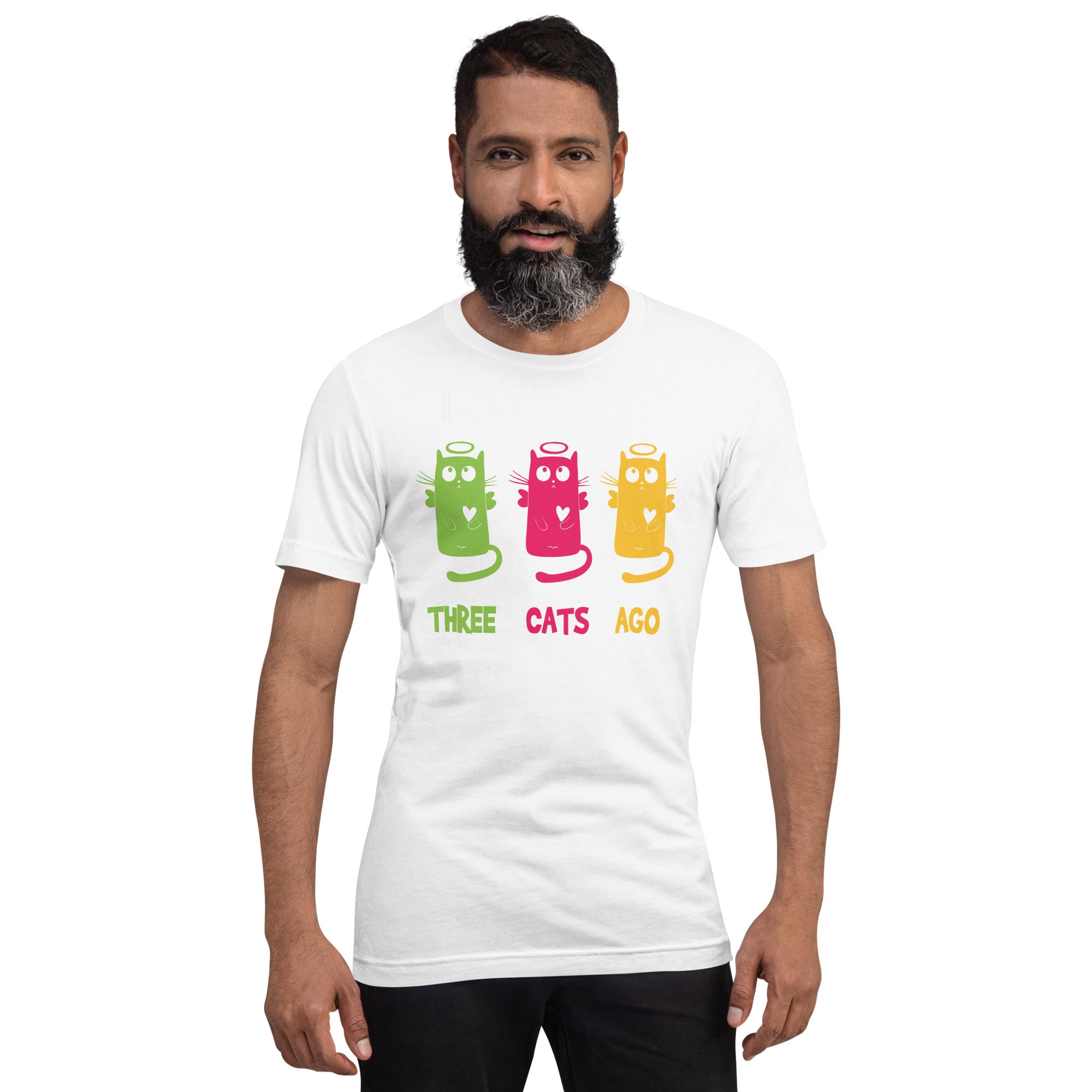 Three cats ago Unisex T-Shirt