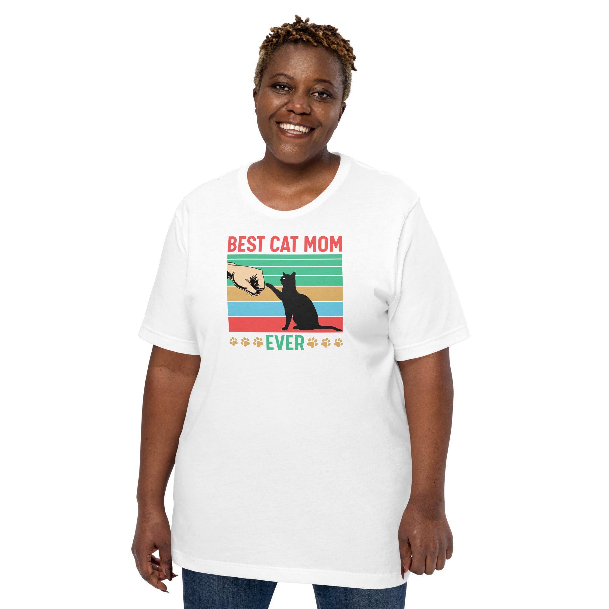 Best cat mum ever unisex t-shirt