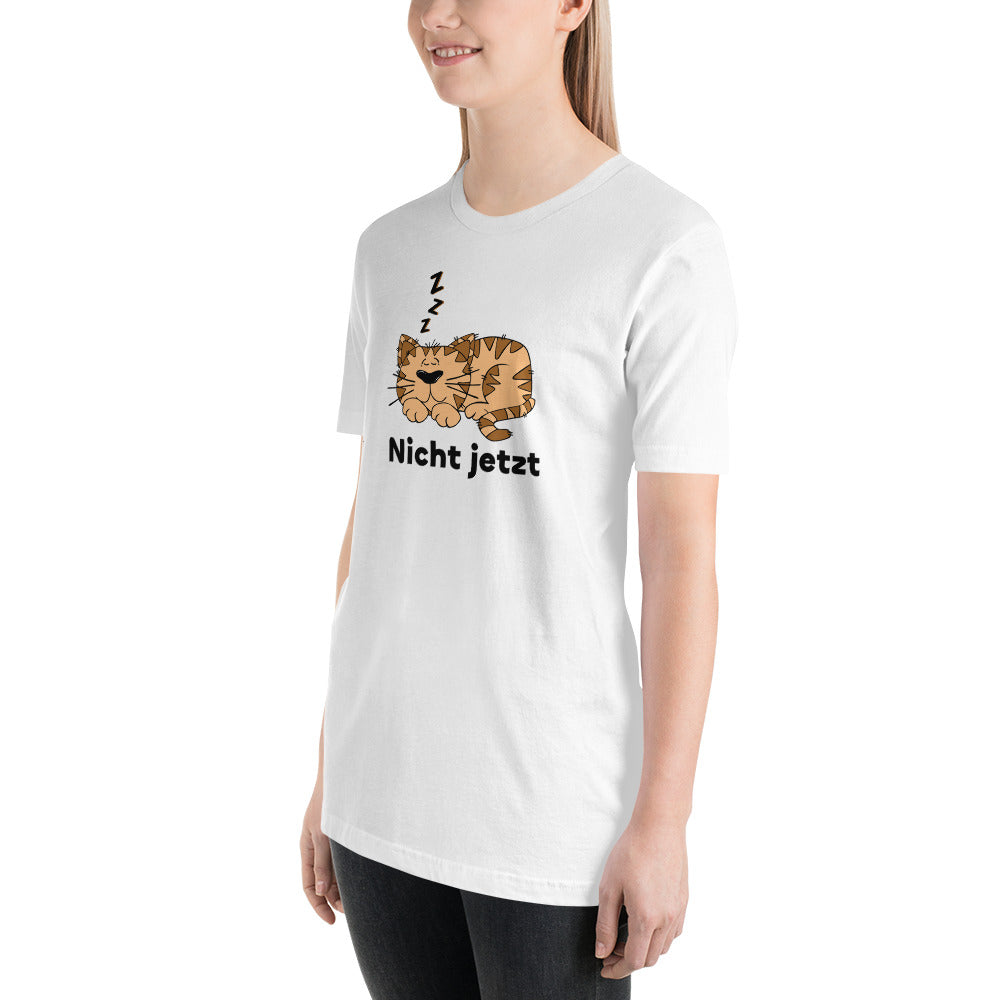 Cats T-Shirt Not Now Unisex T-Shirt