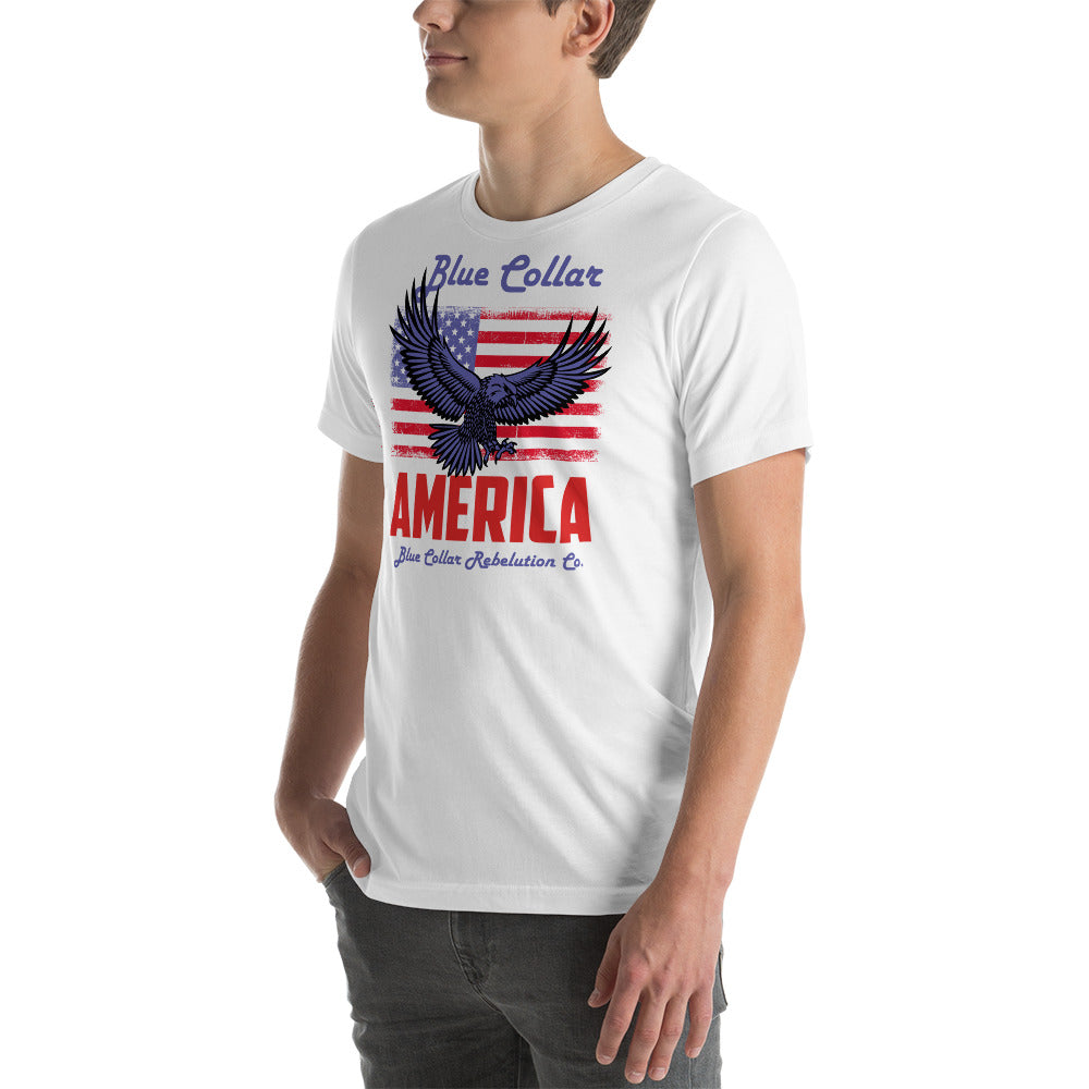 Blue collar america unisex t-shirt